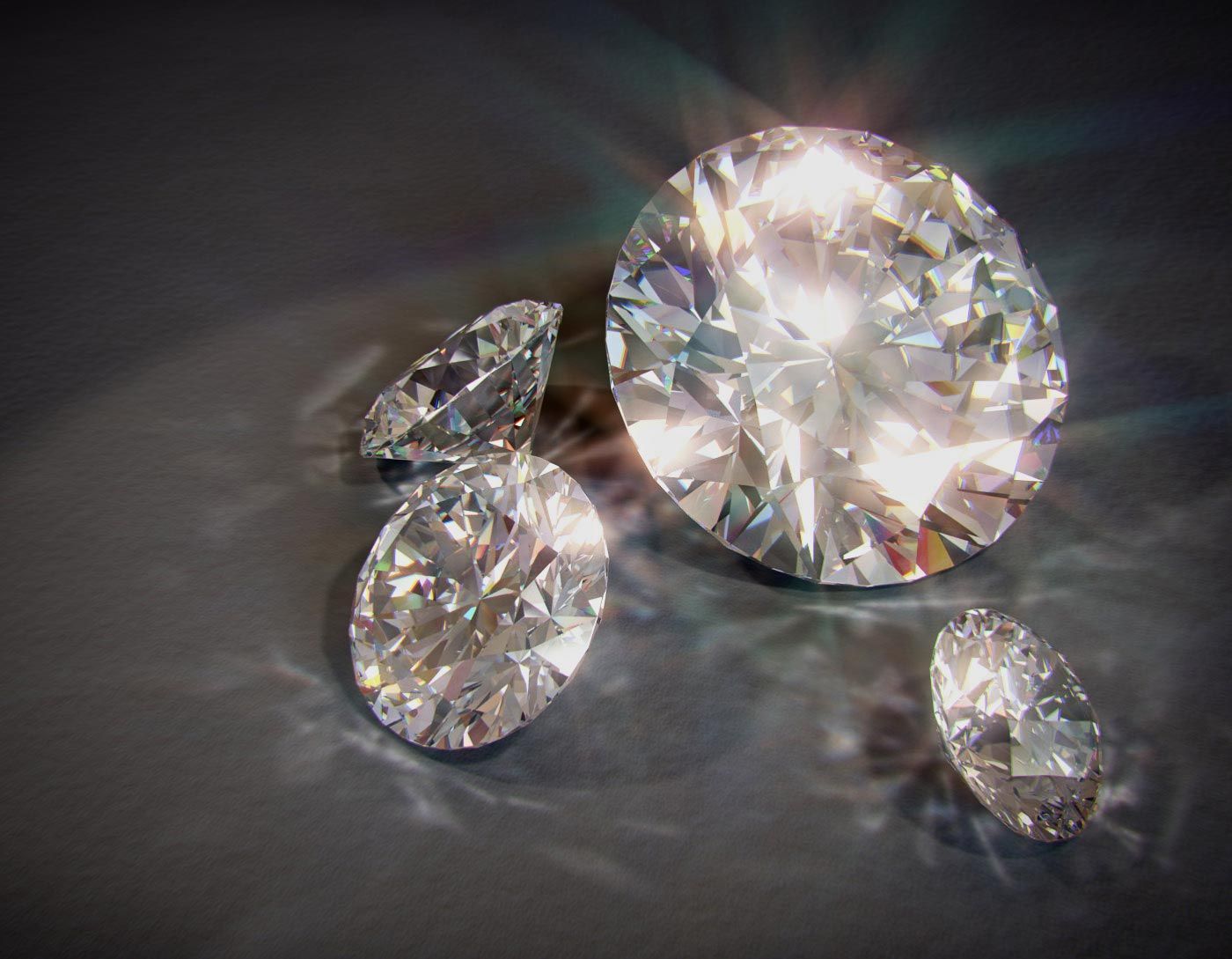 Diamanten - Light Dispersion Shader, mental ray