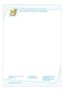Dr. Maike Jörck Akademie: Briefpapier