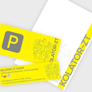 Kolator ZT GmbH - Beispiel für Corporate Design Entwicklung