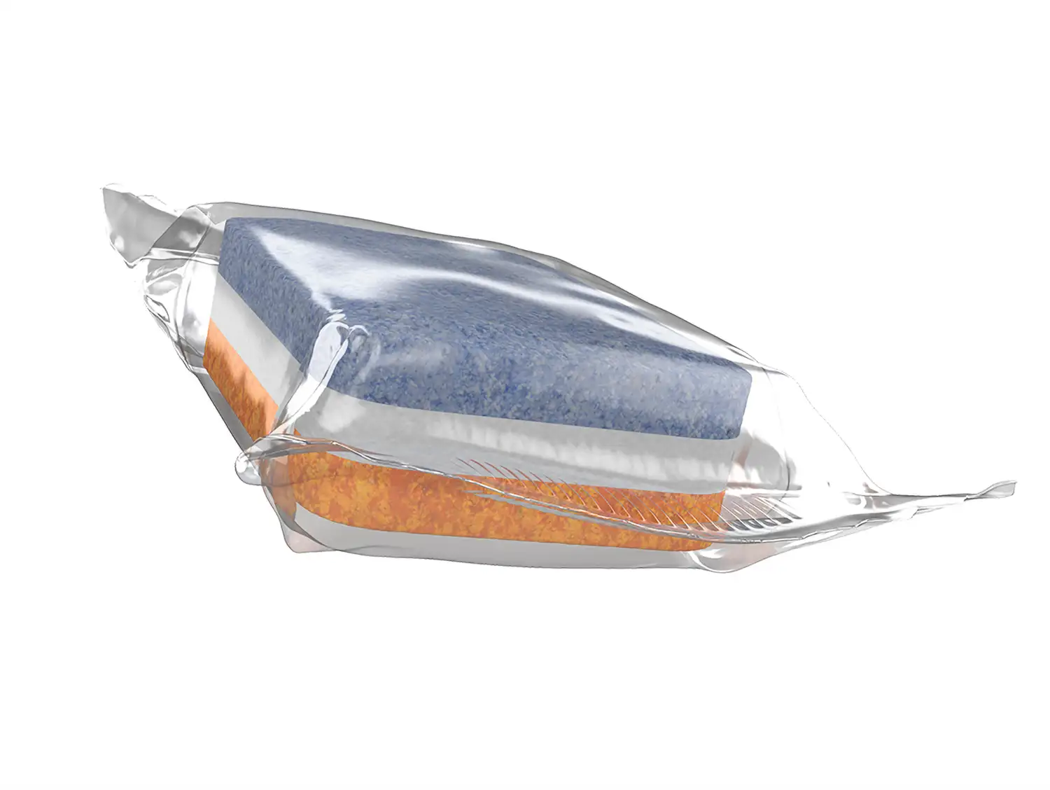 Claro Geschirrspüler Tab - 3-stufig in einer Plastikhülle